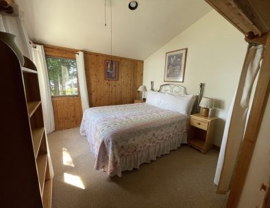 Bedroom with attached private bathroom